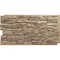 Ekena Millwork 45 3/4"W x 24 1/2"H x 1 1/4"D Canyon Ridge Stacked Stone, StoneWall Faux Stone Siding Panel, Colfax PNU24X48CNCO - alternate 1